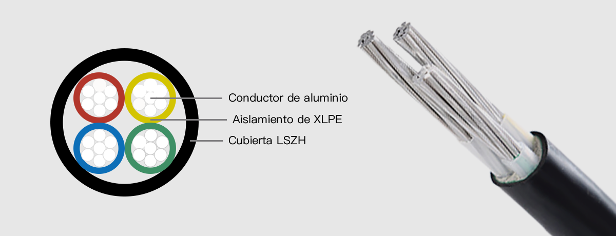 NA2XY Cable Aluminium XLPE PVC – 0.6-1kV